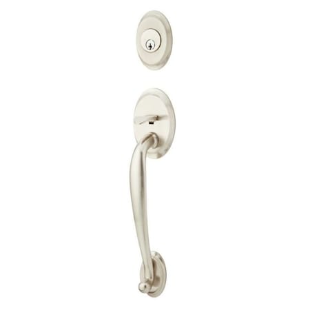 Emtek Satin Nickel Handleset 4420BAUS15RH 4420BAUS15RH